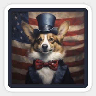 American Uncle Corg Sticker